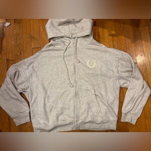 PINK Victoria’s Secret zip up hoodie size large